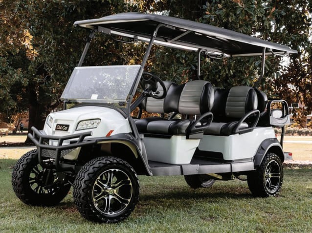 See the fleet of electric golf buggies at Abama