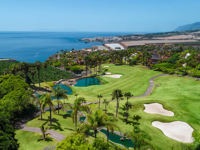 Visit the best golf resorts: Abama Tenerife