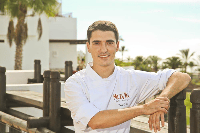 Diego Dato, chef of Martin Berasategui's restaurant Melvin at Abama