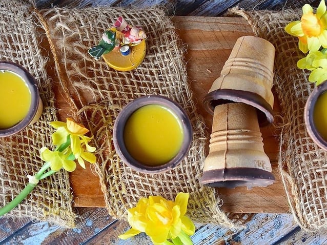 Egg liqueur, a Canary Islands traditional drink