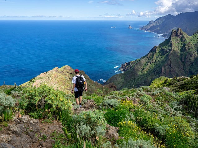Hikingn Tenerife. Photo: Hendrik Cornelissen